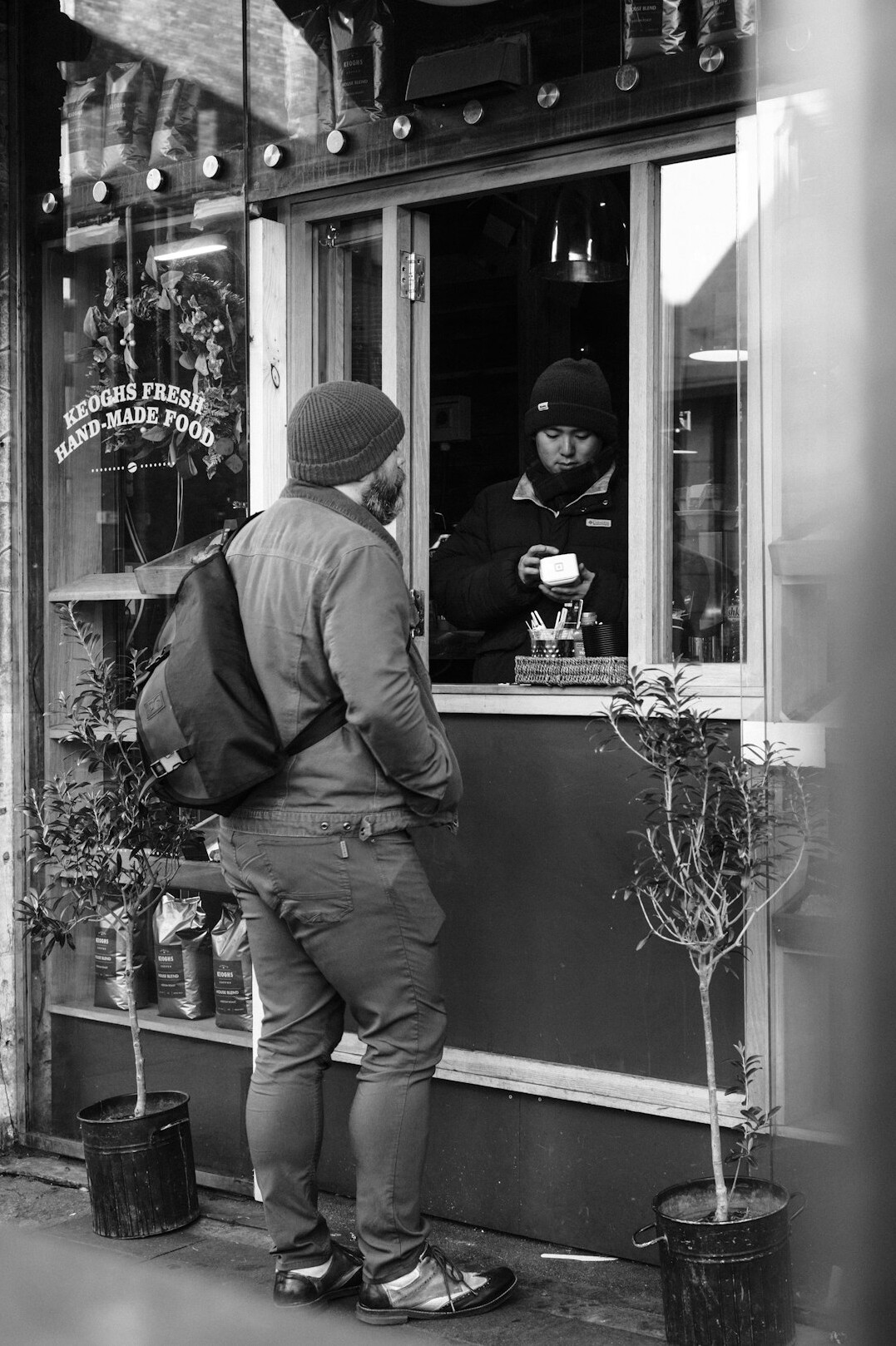 store security guard watching